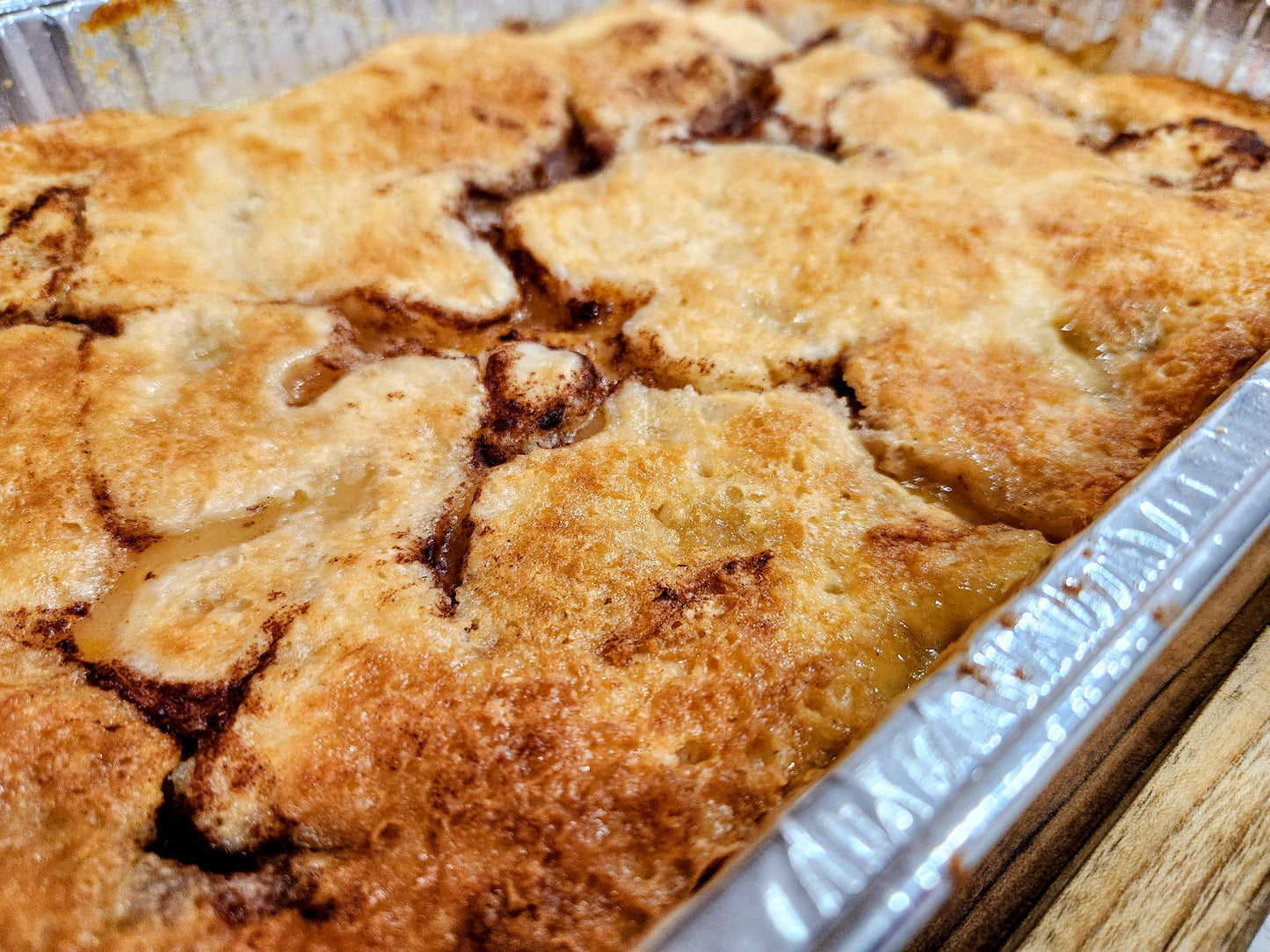 **New** Peach cobbler